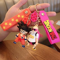 New Japanese Cartoon Cartoon keychain pendant creative Net Red mens car key chain schoolbag hanging men and women