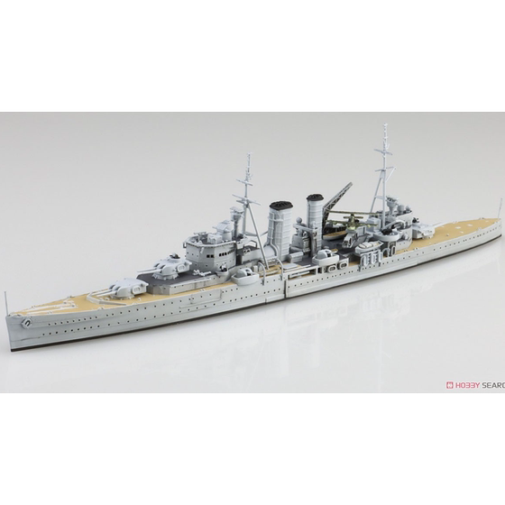 In Stock, Quick Delivery Qingdao Society Assembled Ship 1/700 British Hms Exeter Heavy Cruiser 06754