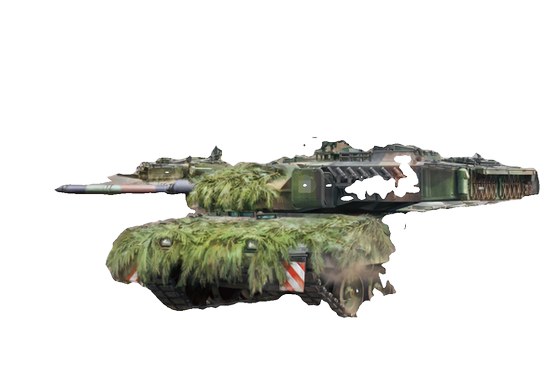 Special Offer: Border 1/35 Scale Leopard 2A7V Main Battle Tank Bt-040 Includes Movable Tracks/Movable Suspension/Metal Tubes