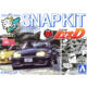 In-Stock, Quick Delivery, Qingdao Society 1/32 Thesnapkit Glue-Free Color Separation Initial D Nakazawa Takumi 32 20043