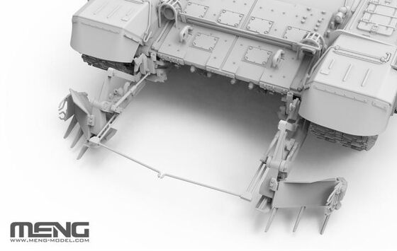 In Stock Meng Ts-053 1/35 Russian T-72B3M Main Battle Tank with Kmt-8 Mine-Clearing System