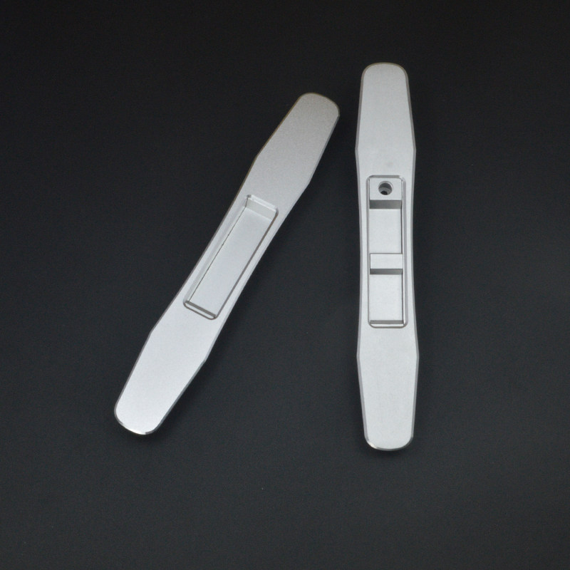 60-90 aluminum alloy pull doors and windows oxidation lock hook lock window lock hook lock Ramen moving door lock single-sided hook lock