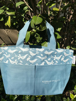 Exit Single Denim Canvas Minimalist Hand Small Carry Bag Lunch Bag Lunchbox Lunchbox Bag