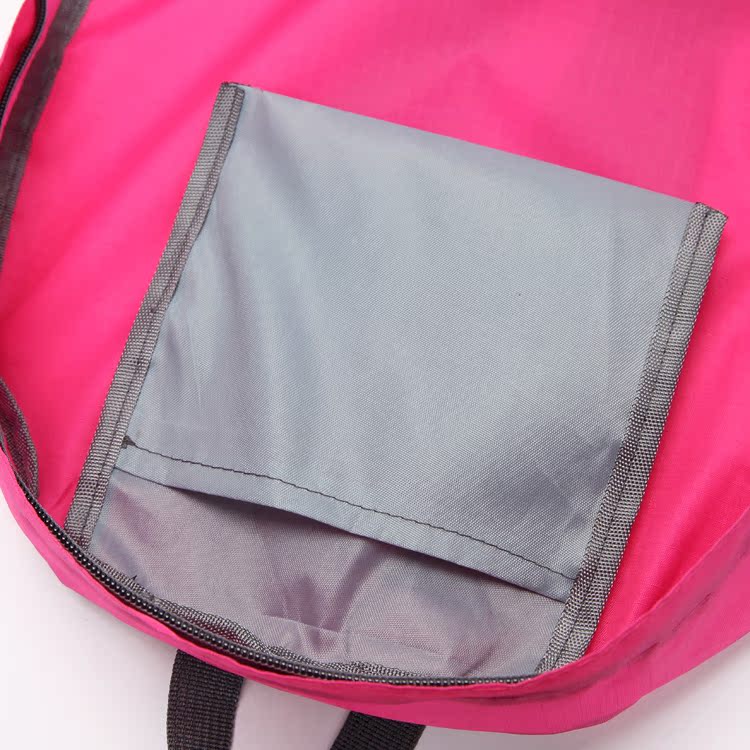 Du lịch ngoài trời gấp nam và nữ ba lô đi bộ đường dài không thấm nước nylon nhẹ thể thao ba lô du lịch ba lô cặp local brand