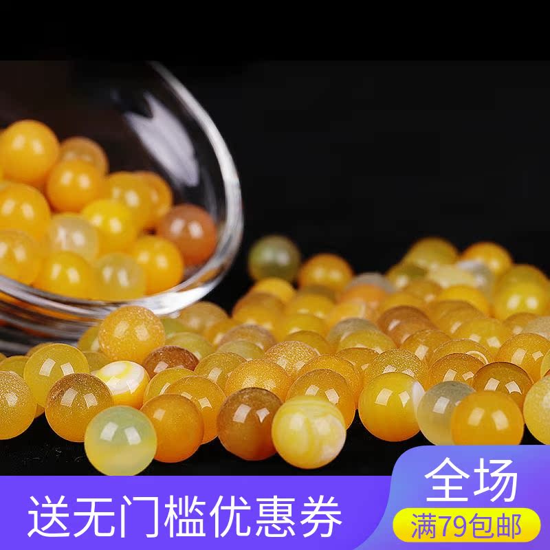 Buddha statue stupa decoration for manza plate seven for eight for seven gemstones of the finest yellow round agate