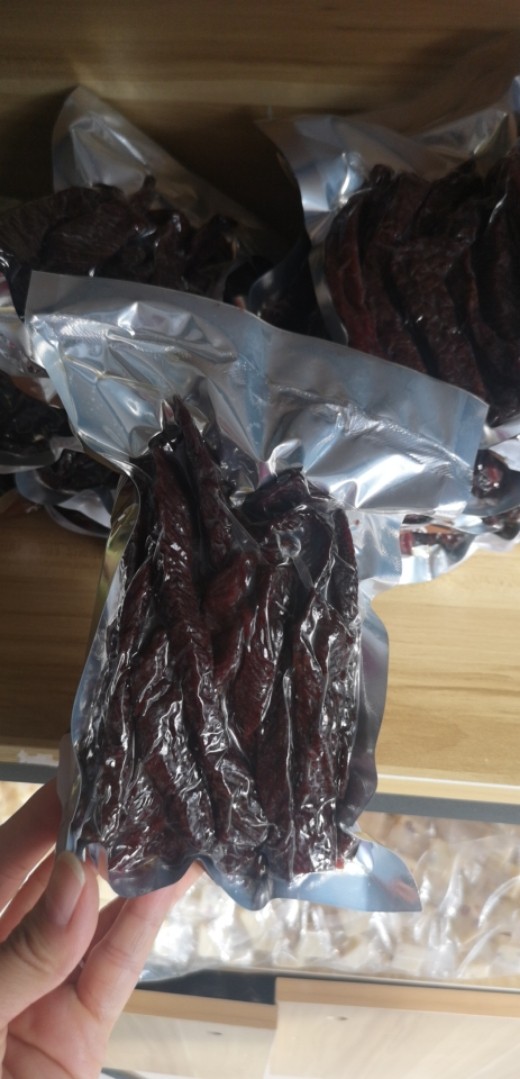 Inner Mongolia 80% dry vacuum packaged cow meat dry ultra-chewy ultra-tasty original flavor air-dried beef jerky dried