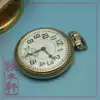 American WALTHAM Watson brand classic RAILWAY VANGUARD POCKET watch 16S 23 diamonds