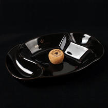 Ceramic pipe holder Pipe holder 2-seat pipe holder Pipe ashtray