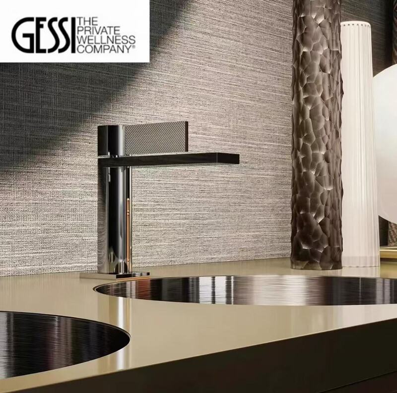 Italian Jiesi Lnverso Same Style All-Copper Minimalist Hot and Cold Water Basin Faucet