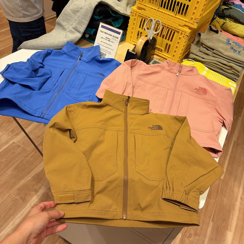 Japan's the North Face North Face 26 Autumn Kidsren's Waterproof and Anti-Uv Stand-Up Collar Jacket and Windbreaker Jacket