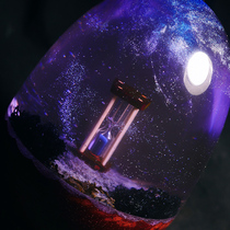 (Special customization of big ornaments) time hourglass