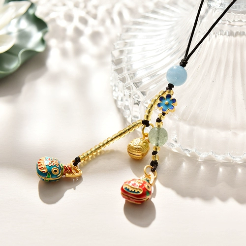 Ju Cai nafu | Подвеска для мобильного телефона Swallow Beast, Guo Chao, Burning Blue Net Red Pury, Koi Kings King Niche Студент