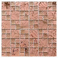 Арбузно-красный 2348 Розовый бриллиант + Розовый цветок