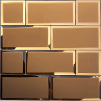 Длинная полоса матовая пять шлифовального края -Стеклое зеркальное зеркальное зеркало