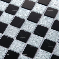 25 черного зеркала+серебряный бриллиант