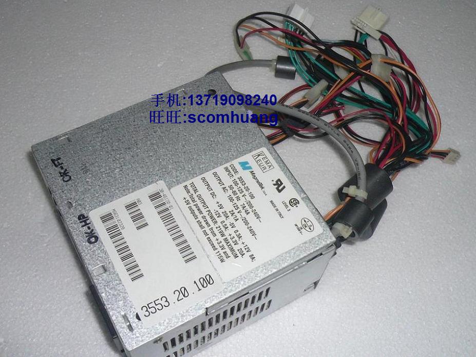 30-46120-01 DEC ALPHAstation255 219W Power supply MagneTek 3553-20-100