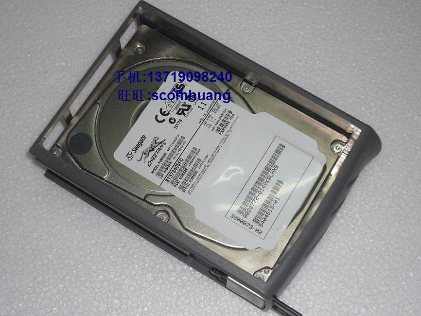 SUN X6713A 540-4519 T3 ST373405FC 73G 10K Optical Fiber Hard disc 390-0073