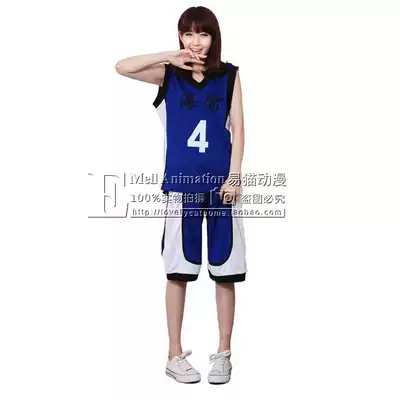 黑子的篮球黄濑凉太笠松幸男早川充洋海常高校4710 Cos蓝球衣