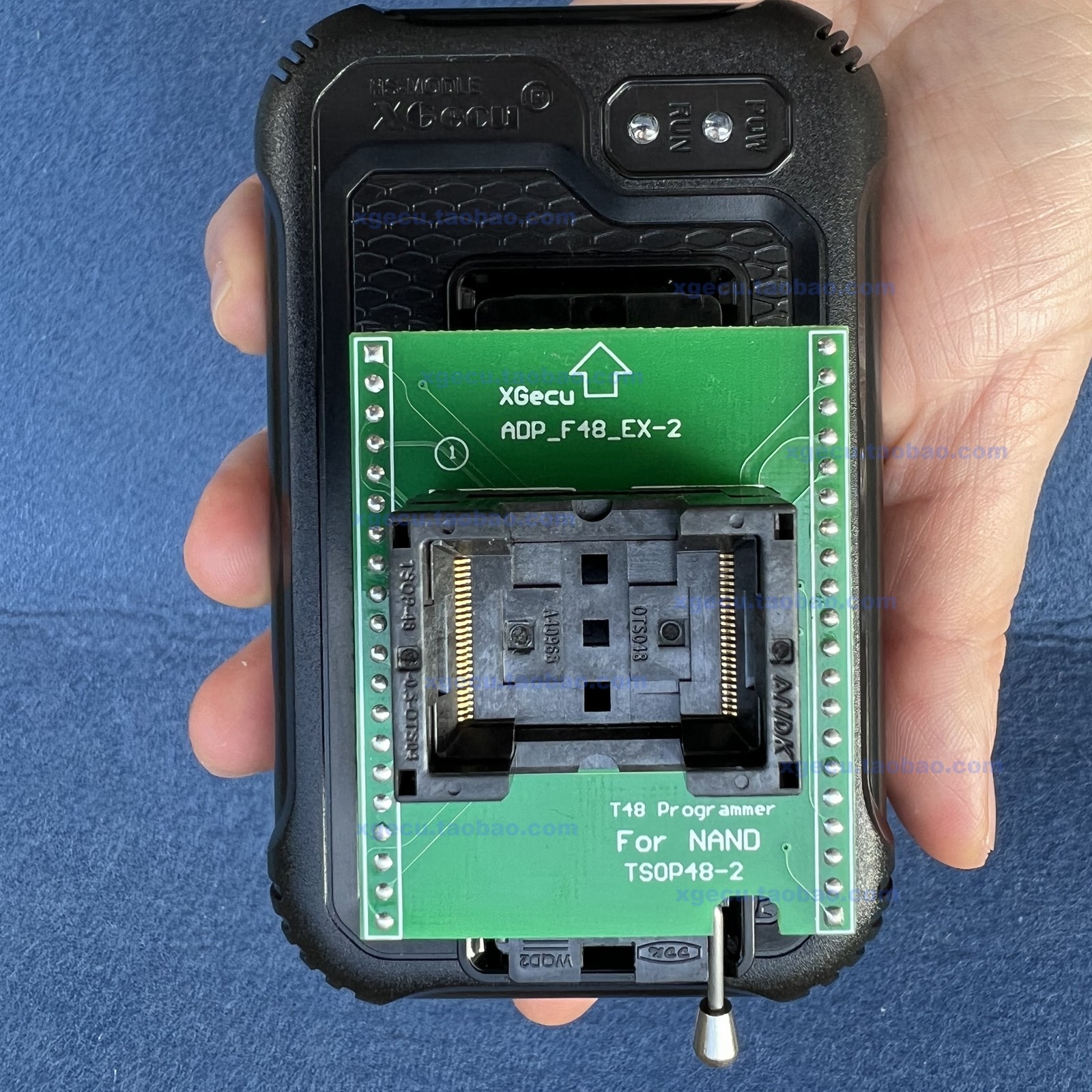 ADP_F48_EX-2 TSOP48 T48 программатор адаптер сжигание NAND Flash Chips ...