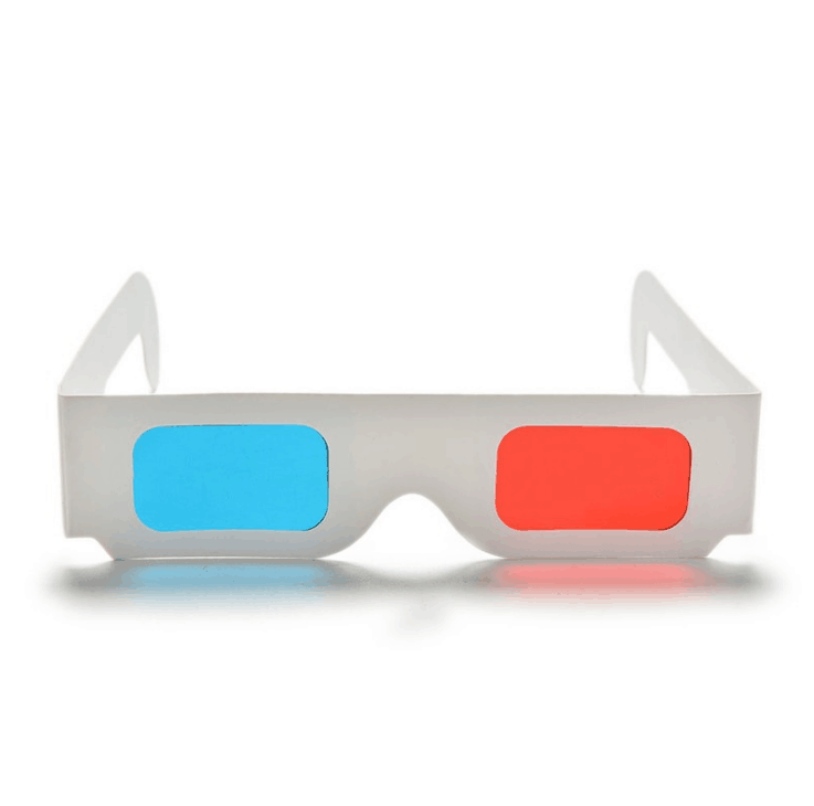 Independent packaging 3D glasses Paper 3D glasses - disposable 3D glasses