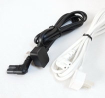 Original Skyworth LCD TV 8-character power cord 1 5 meters double elbow 7 yuan wire core 2*0 75 square