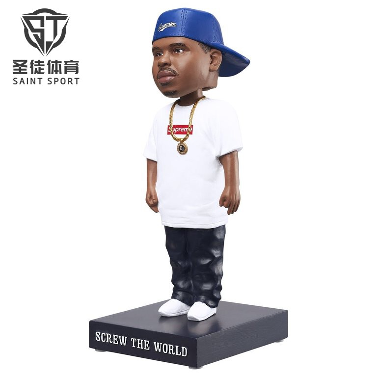 Authentic Supreme 26Ss Dj Screw Foco Bobblehead Character Doll Bobblehead Figure