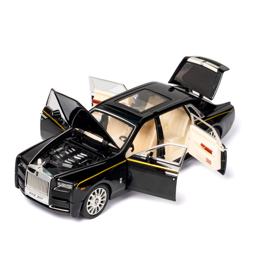 Simulation 1:24 Rolls-Royce Phantom alloy car model large children's toy car Lamborghini car model