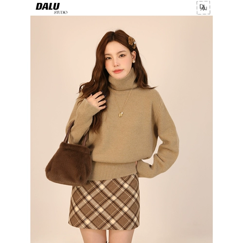 Демисезонное шерстяное пальто, юбка, мини-юбка, А-силуэт