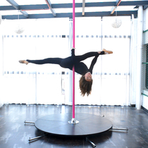 Factory direct sales pole dance stage pole portable dance fitness performance pole dance pink silicone stage