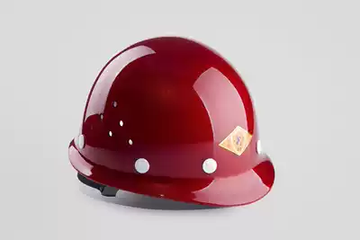 Wenzhou Dashun safety helmet can be printed logo glass fiber White safety helmet China construction adjustable lining