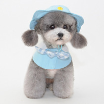 Cute Kindergarten Pet Changing Hood small and medium dog Puppy dog hat teddy Bears Bear Yorkshire Personality Change Hat