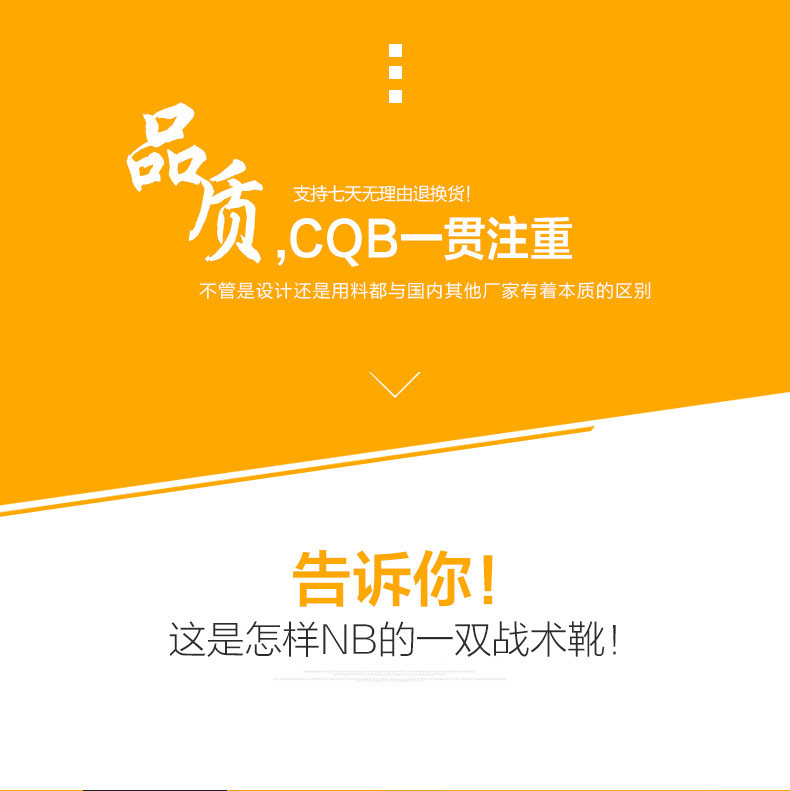 Boots militaires C.Q.B - Ref 1399070 Image 5