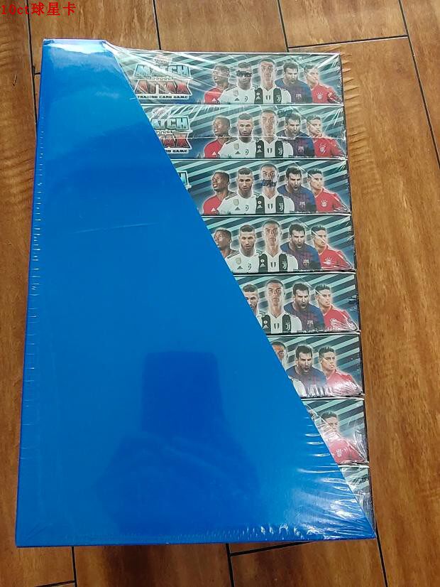 Football stars Cartopps 1819 Champions League 2018-19 match attax game version original box package-Taobao