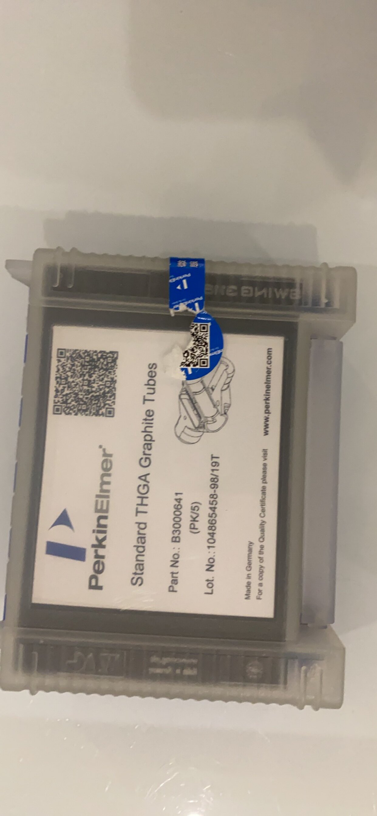 American PE Lateral Heating THGA Graphite Tubes B3000641 5 boxes Original BRAND NEW