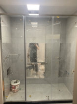 Bathroom bathroom glass partition shower room integrated shower room fan shower room curved shower room