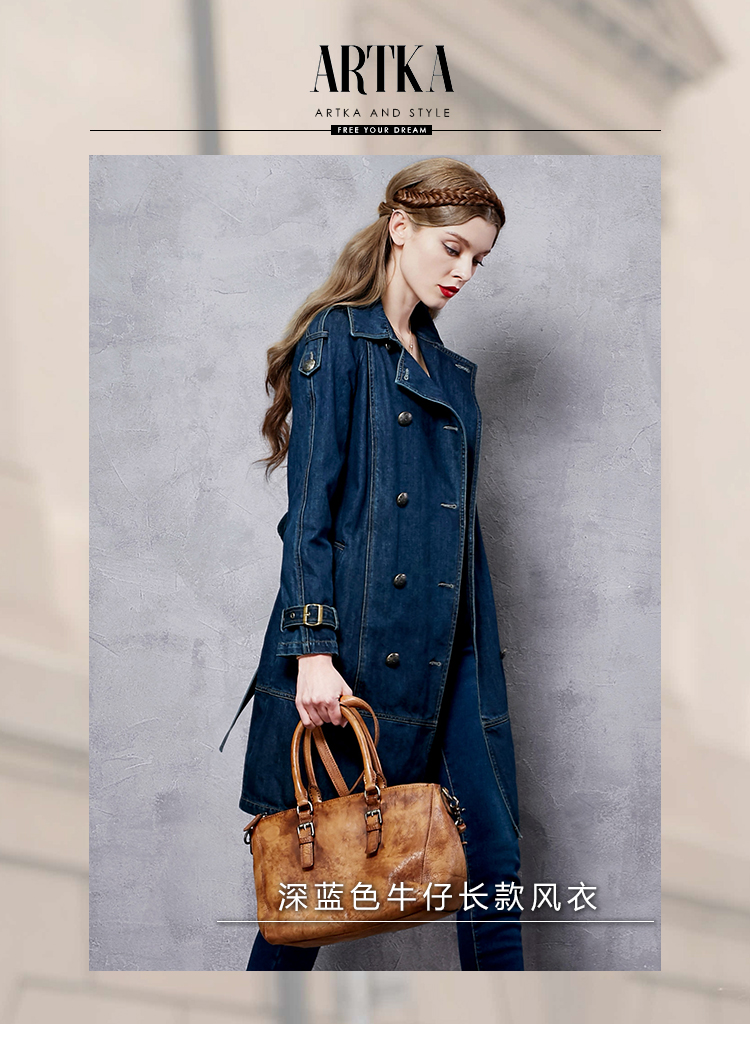 Trench pour femme ARTKA en Coton - Ref 3227502 Image 7