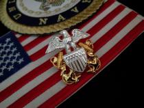 American Navy Katchi boat type cap badge American sailor officer boat cap badge badge