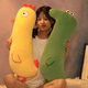 Cute dinosaur plush toy doll to sleep with you, long pillow, penguin, flamingo, chick, animal pillow