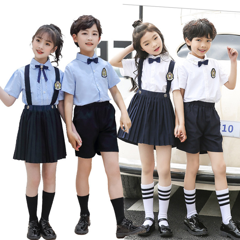 61 Children's Day Baby Bag Skirt Performance Clothing Korea Elementary School Children 1st Grade School Uniforms Kindergarten Graduation Photo Class