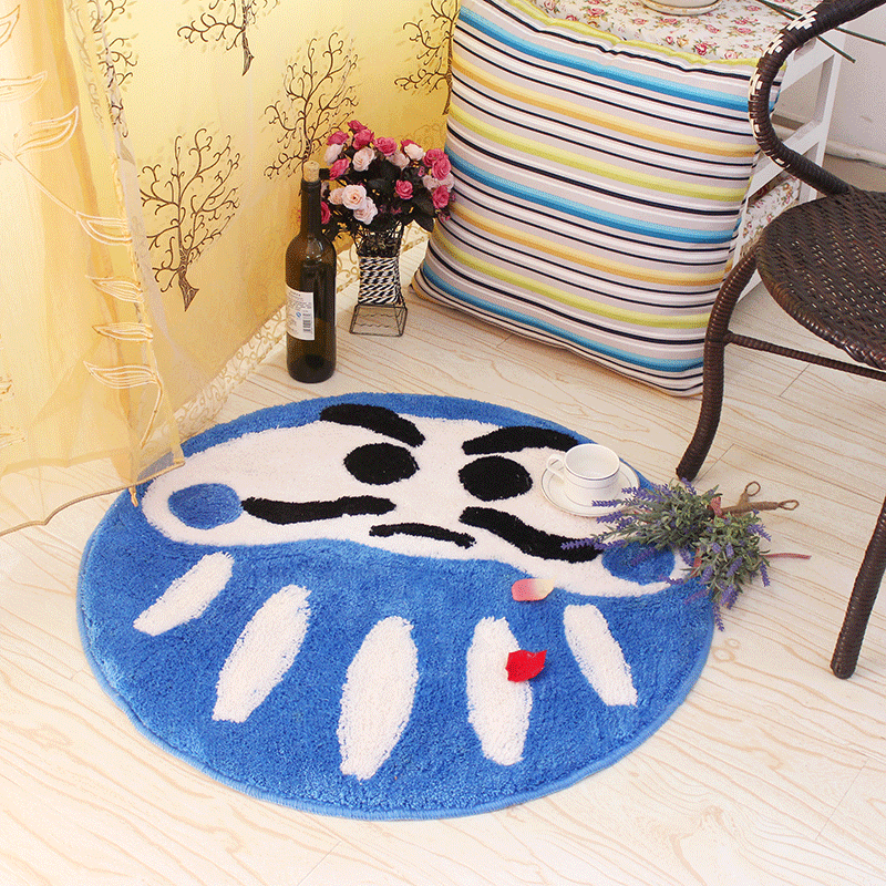 Thông tư giỏ thảm trượt mat thảm máy tính đệm 80cm đường kính tròn giường trượt pad chăn mặc dân cư - Thảm báo giá thảm trải sàn hội trường