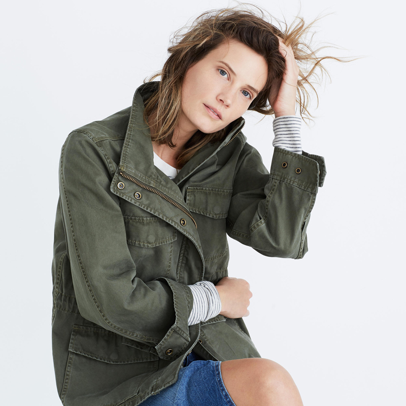 Jacket for Women, New Spring and Autumn Style, Military Style, Loose Coat, Imperfect Victim Style, Zhong Chuxi, Yan Ming Style, Time-Lapse Style
