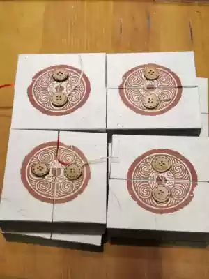 Dongba paper handmade paper label paper Post-It note box Dongba paper Post-It note door Dongba paper workshop