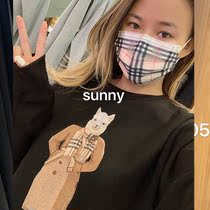 sunny Taiwan Baker Street Baker Street Lady hand painted cute alpaca hoodie