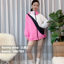 Taiwan Nike Nike new big hook print jacket sweatshirt sweatcoat women Spring