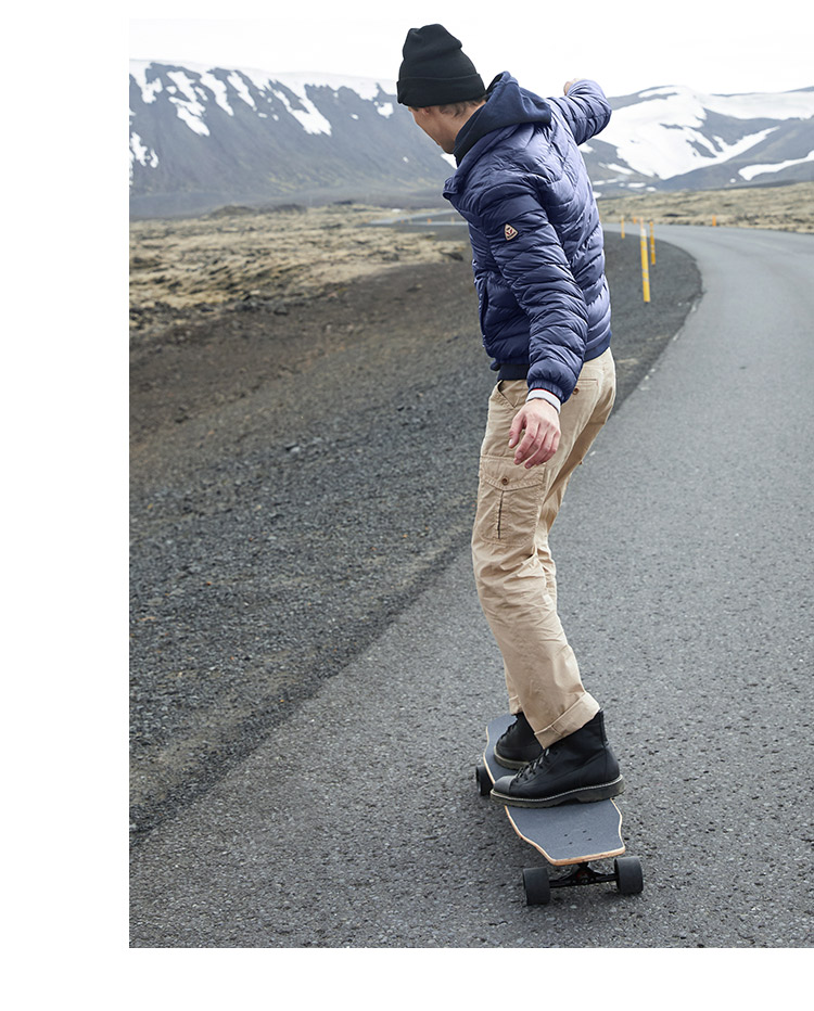 Blouson homme BOSIDENG    en Nylon - Ref 3123063 Image 19