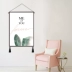 Phòng khách đẹp Bắc Âu sơn trang trí tường sofa tấm thảm hiện đại tối giản sáng tạo nhà hàng phòng ngủ hoa treo vải thảm treo tường mandala Tapestry