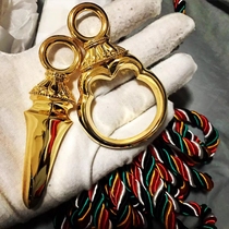 Tang Dynasty Dongmi Shingon sect Fudo Myoyo scroll rope single strand 9cm three strands 8cm