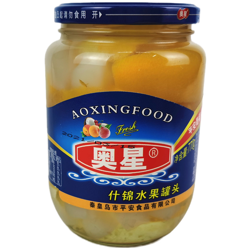 夏日甜蜜炸弹来袭！奥星水果罐头770克，吃出满满幸福感！🌈🍇🍑🍊榅桲-水果罐头-淘宝好物网
