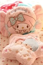 Outer single melody Melody Twin Stars Pink Candy Star Pillow Cushion Princess
