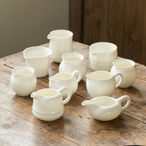 Huiyue Classic Ceramic Gongdo Cup White Porcelain Tea Tea Equipment Kung Fu Tea Accessories Office Home Large Public Cup